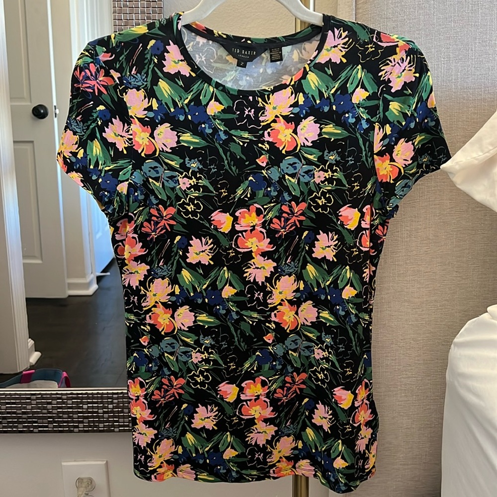 Ted Baker Floral Tshirt